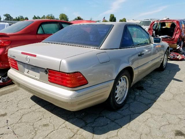 WDBFA67F6WF167083 - 1998 MERCEDES-BENZ SL 500 GOLD photo 4