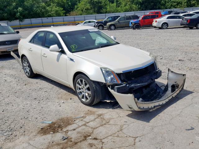 1G6DU57V290168582 - 2009 CADILLAC CTS HI FEA WHITE photo 1