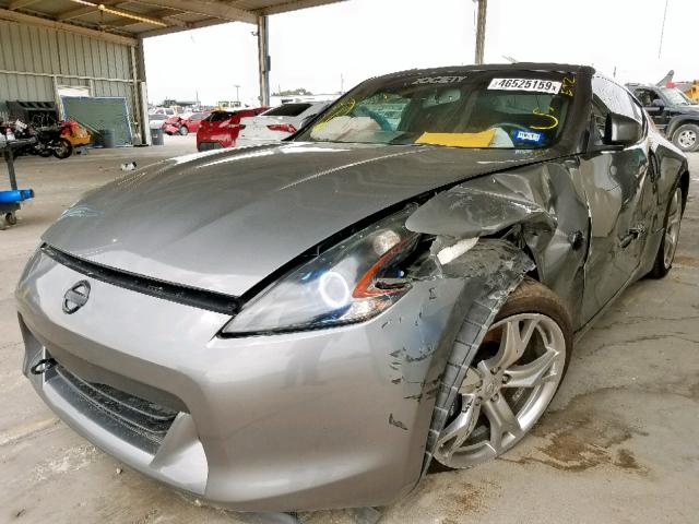 JN1AZ4EH2BM550881 - 2011 NISSAN 370Z BASE GRAY photo 2