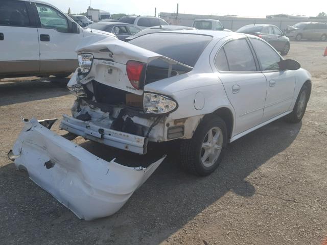 1G3NL52FX3C262526 - 2003 OLDSMOBILE ALERO GL WHITE photo 4