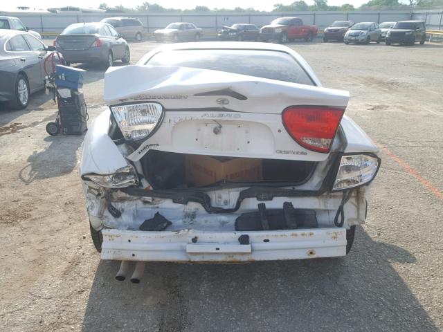 1G3NL52FX3C262526 - 2003 OLDSMOBILE ALERO GL WHITE photo 9