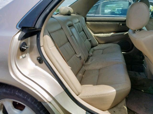 JT8BF28G8W5030362 - 1998 LEXUS ES 300 TAN photo 6