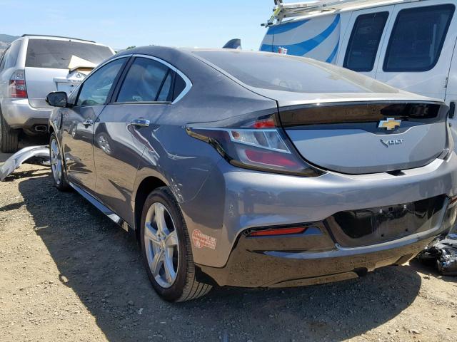 1G1RC6S53JU137365 - 2018 CHEVROLET VOLT LT CHARCOAL photo 3