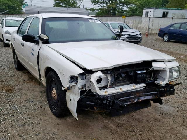 2FAHP71V59X143435 - 2009 FORD CROWN VICT WHITE photo 1