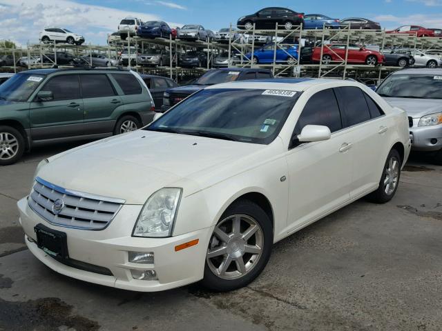 1G6DC67A950181801 - 2005 CADILLAC STS WHITE photo 2