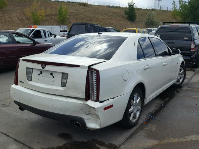 1G6DC67A950181801 - 2005 CADILLAC STS WHITE photo 4