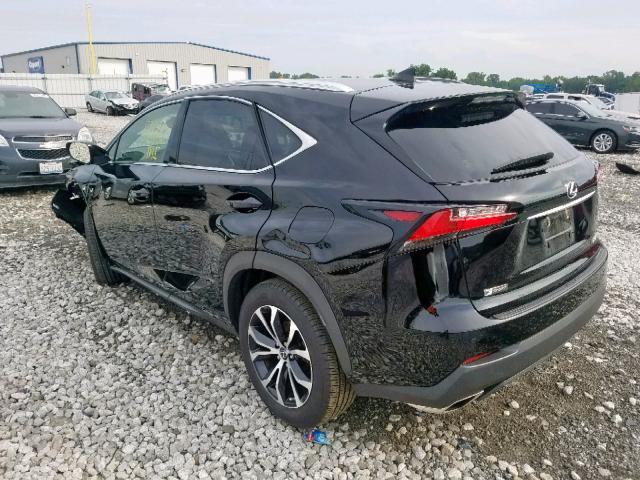 JTJBARBZ4H2144539 - 2017 LEXUS NX 200T BA BLACK photo 3