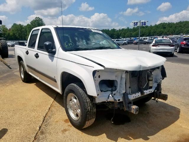 1GCCS13EX78120968 - 2007 CHEVROLET COLORADO WHITE photo 1