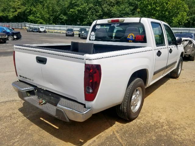 1GCCS13EX78120968 - 2007 CHEVROLET COLORADO WHITE photo 4