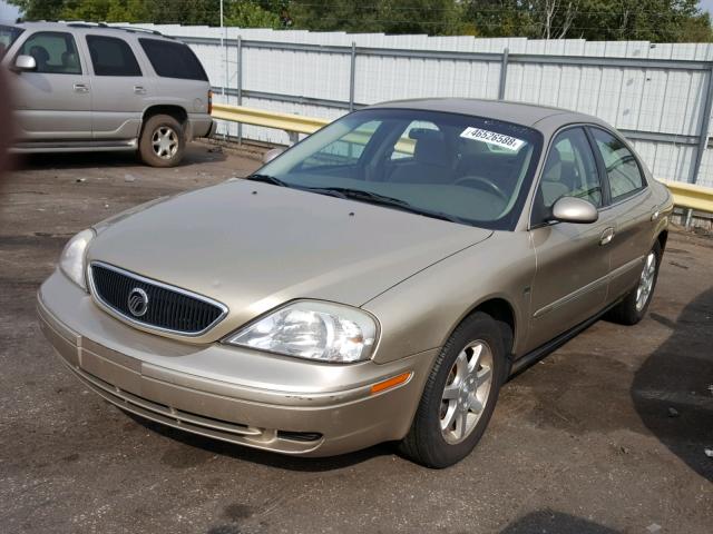 1MEFM53S9YG634837 - 2000 MERCURY SABLE LS TAN photo 2