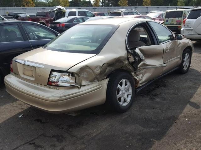 1MEFM53S9YG634837 - 2000 MERCURY SABLE LS TAN photo 4