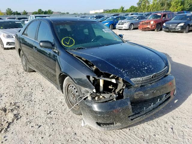 4T1BE32K42U025484 - 2002 TOYOTA CAMRY LE BLACK photo 1