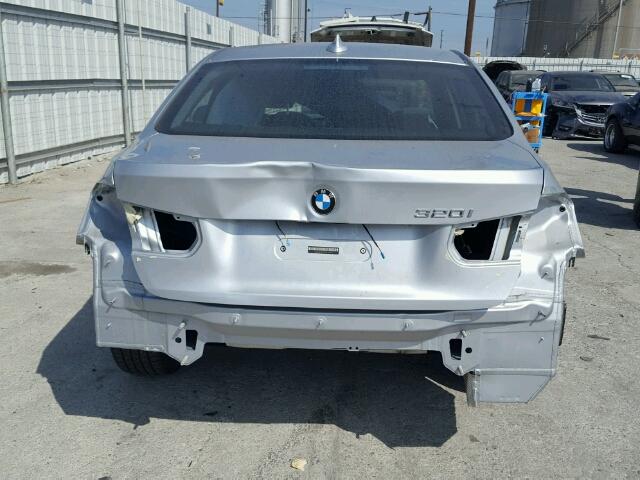 WBA8E1G52GNT36545 - 2016 BMW 320 I SILVER photo 9