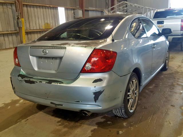 JTKDE177050062476 - 2005 TOYOTA SCION TC ლურჯი ფოტო 4