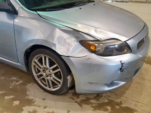 JTKDE177050062476 - 2005 TOYOTA SCION TC ლურჯი ფოტო 9
