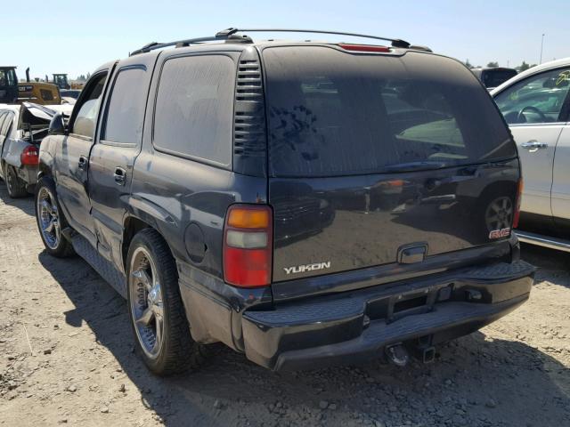 1GKEK63U13J221756 - 2003 GMC YUKON DENA CHARCOAL photo 3