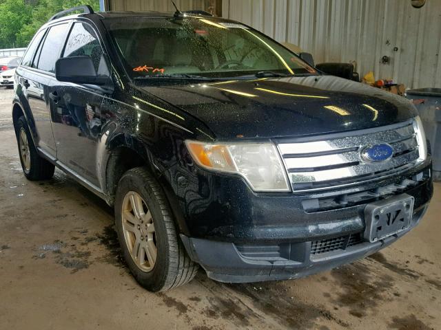 2FMDK46C27BA50312 - 2007 FORD EDGE SE BLACK photo 1