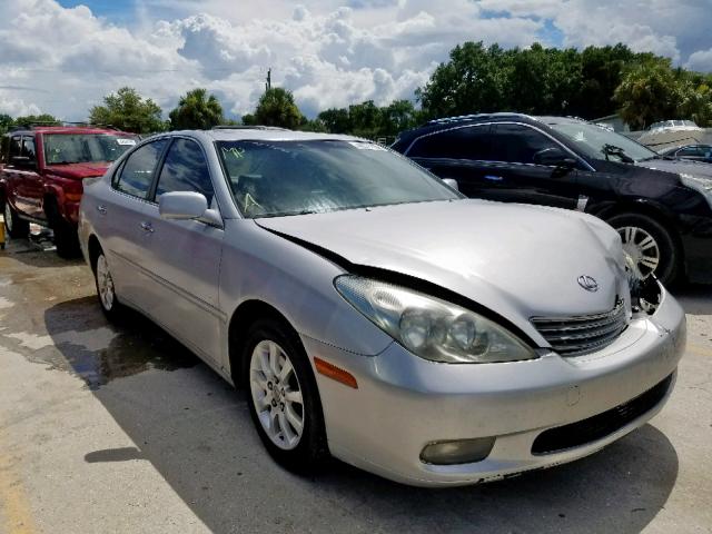 JTHBF30G225024312 - 2002 LEXUS ES 300 SILVER photo 1