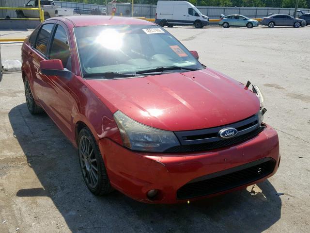 1FAHP3GNXBW136644 - 2011 FORD FOCUS SES RED photo 1