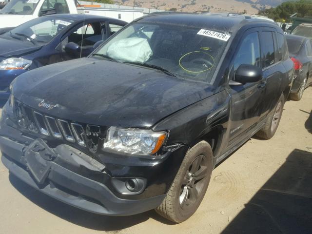 1C4NJCBB9DD254498 - 2013 JEEP COMPASS SP BLACK photo 2