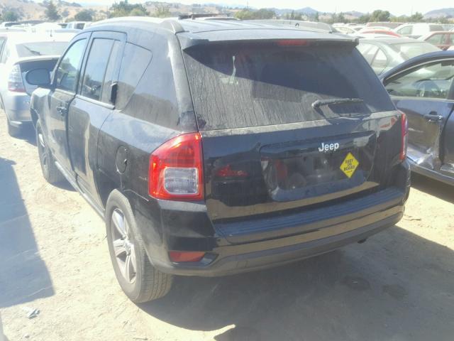 1C4NJCBB9DD254498 - 2013 JEEP COMPASS SP BLACK photo 3