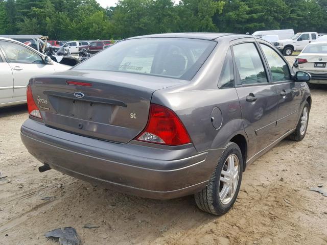 1FAFP34Z03W321110 - 2003 FORD FOCUS SE C GRAY photo 4