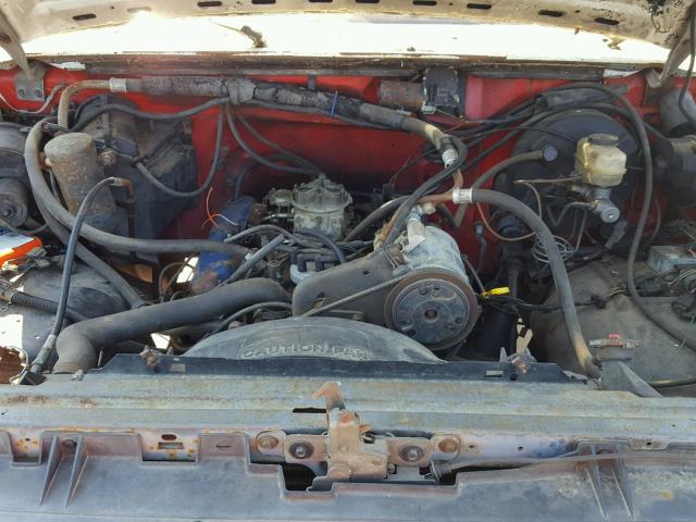 1FMEU15H9HLA12376 - 1987 FORD BRONCO U10 TWO TONE photo 7