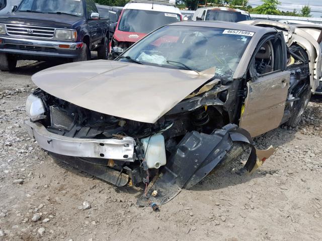 1G8AK55F47Z147141 - 2007 SATURN ION LEVEL BEIGE photo 2