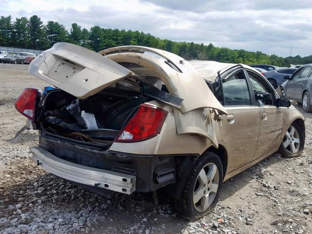 1G8AK55F47Z147141 - 2007 SATURN ION LEVEL BEIGE photo 4