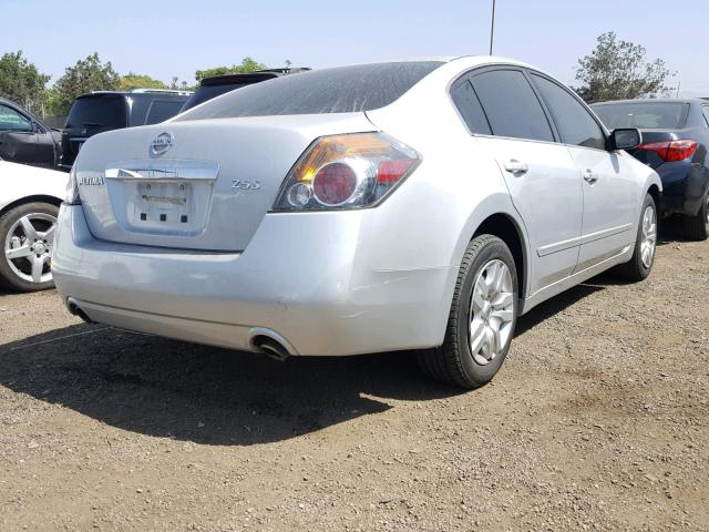 1N4AL2AP0CN503995 - 2012 NISSAN ALTIMA BAS SILVER photo 4