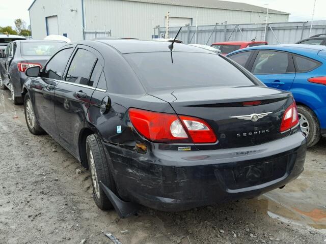 1C3LC56R38N282614 - 2008 CHRYSLER SEBRING TO BLACK photo 3