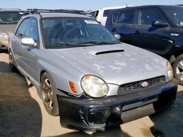 JF1GG296X2G829686 - 2002 SUBARU IMPREZA WR SILVER photo 1