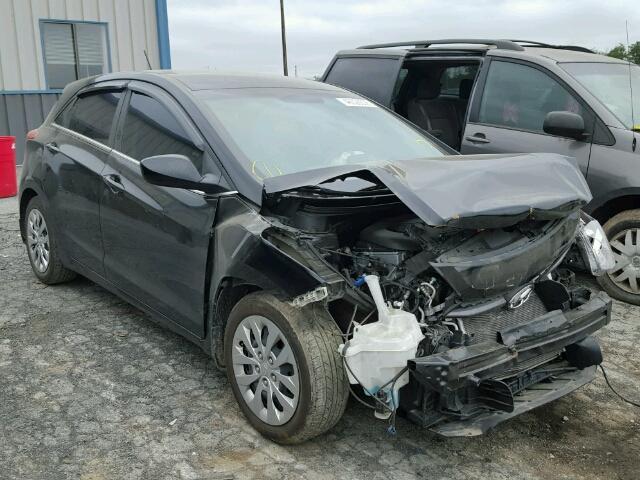 KMHD35LH9GU272441 - 2016 HYUNDAI ELANTRA GT BLACK photo 1