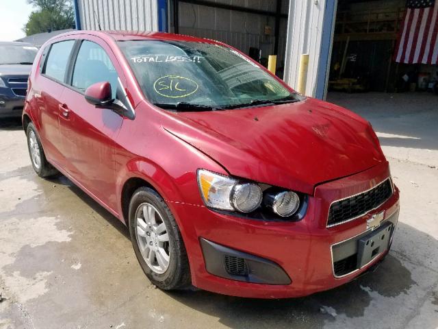 1G1JA6SH5C4143281 - 2012 CHEVROLET SONIC LS 红色 照片 1