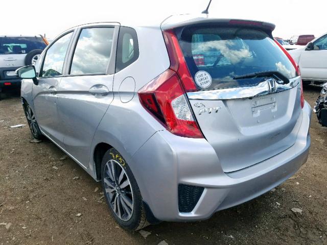 3HGGK5H87FM778612 - 2015 HONDA FIT EX SILVER photo 3