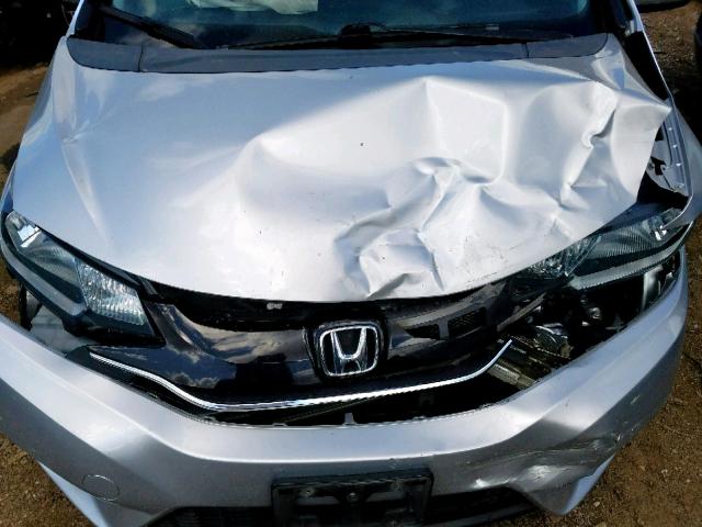 3HGGK5H87FM778612 - 2015 HONDA FIT EX SILVER photo 7