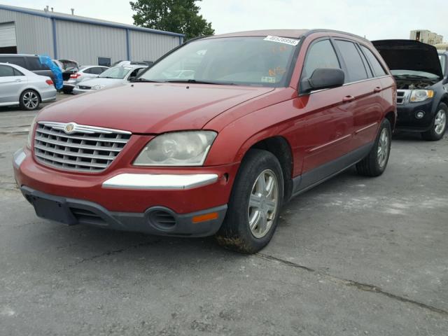 2A4GM68496R831339 - 2006 CHRYSLER PACIFICA T RED photo 2