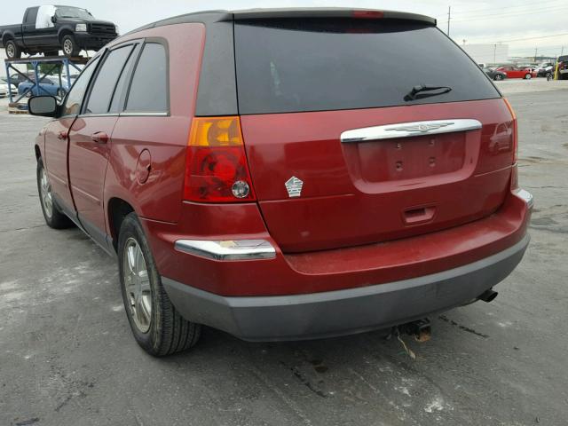 2A4GM68496R831339 - 2006 CHRYSLER PACIFICA T RED photo 3