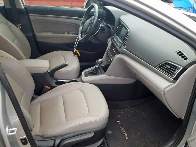 5NPD84LF6HH008118 - 2017 HYUNDAI ELANTRA SILVER photo 5