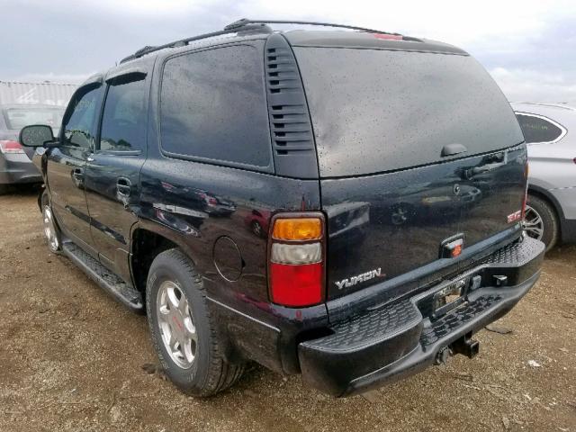 1GKEK63U65J263391 - 2005 GMC YUKON DENA BLACK photo 3