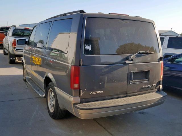 1GNDM19X13B110289 - 2003 CHEVROLET ASTRO GRAY photo 3