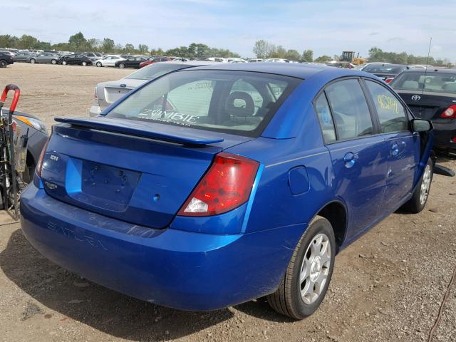 1G8AJ52F73Z174576 - 2003 SATURN ION LEVEL BLUE photo 4