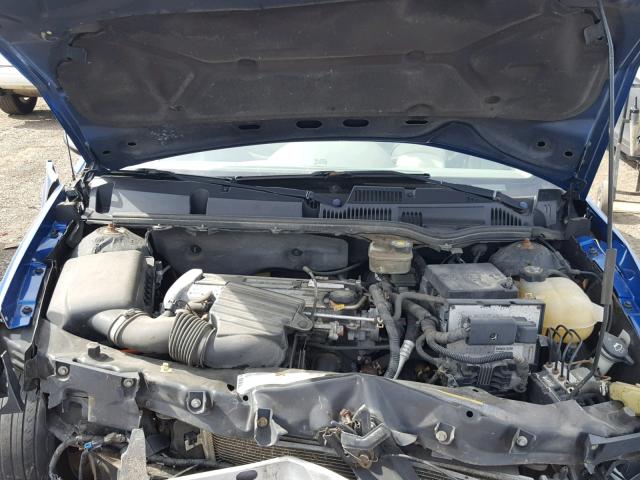 1G8AJ52F73Z174576 - 2003 SATURN ION LEVEL BLUE photo 7