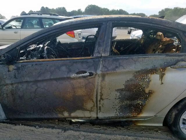 5NPEB4ACXBH251050 - 2011 HYUNDAI SONATA GLS BURN photo 9