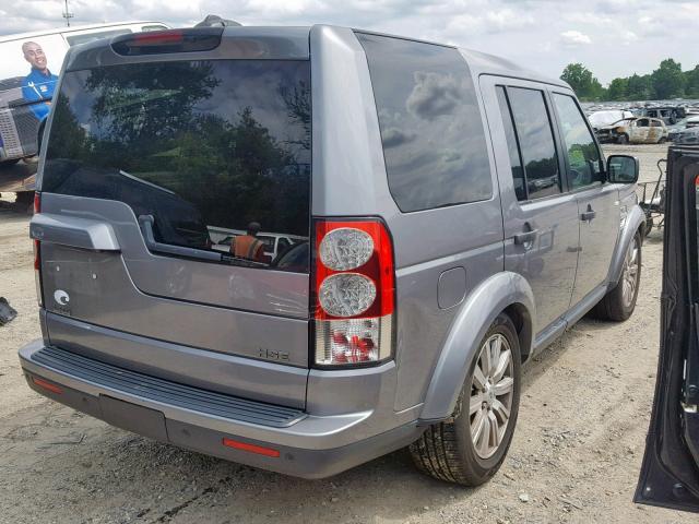 SALAK2D42CA614661 - 2012 LAND ROVER LR4 HSE LU GRAY photo 4