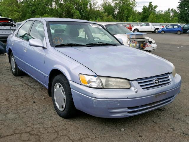 4T1BG22KXVU059664 - 1997 TOYOTA CAMRY CE BLUE photo 1