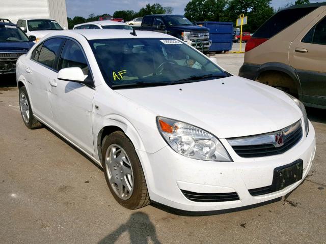 1G8ZS57B39F132714 - 2009 SATURN AURA XE WHITE photo 1