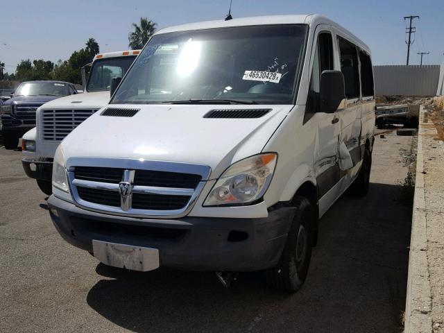 WD8PE745375171809 - 2007 DODGE SPRINTER 2 WHITE photo 2