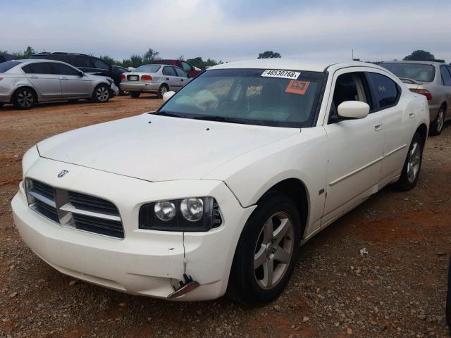 2B3CA3CV0AH191842 - 2010 DODGE CHARGER SX WHITE photo 2