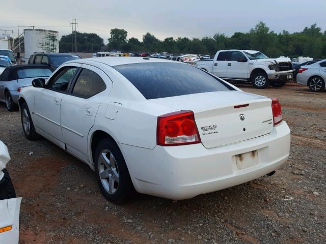 2B3CA3CV0AH191842 - 2010 DODGE CHARGER SX WHITE photo 3